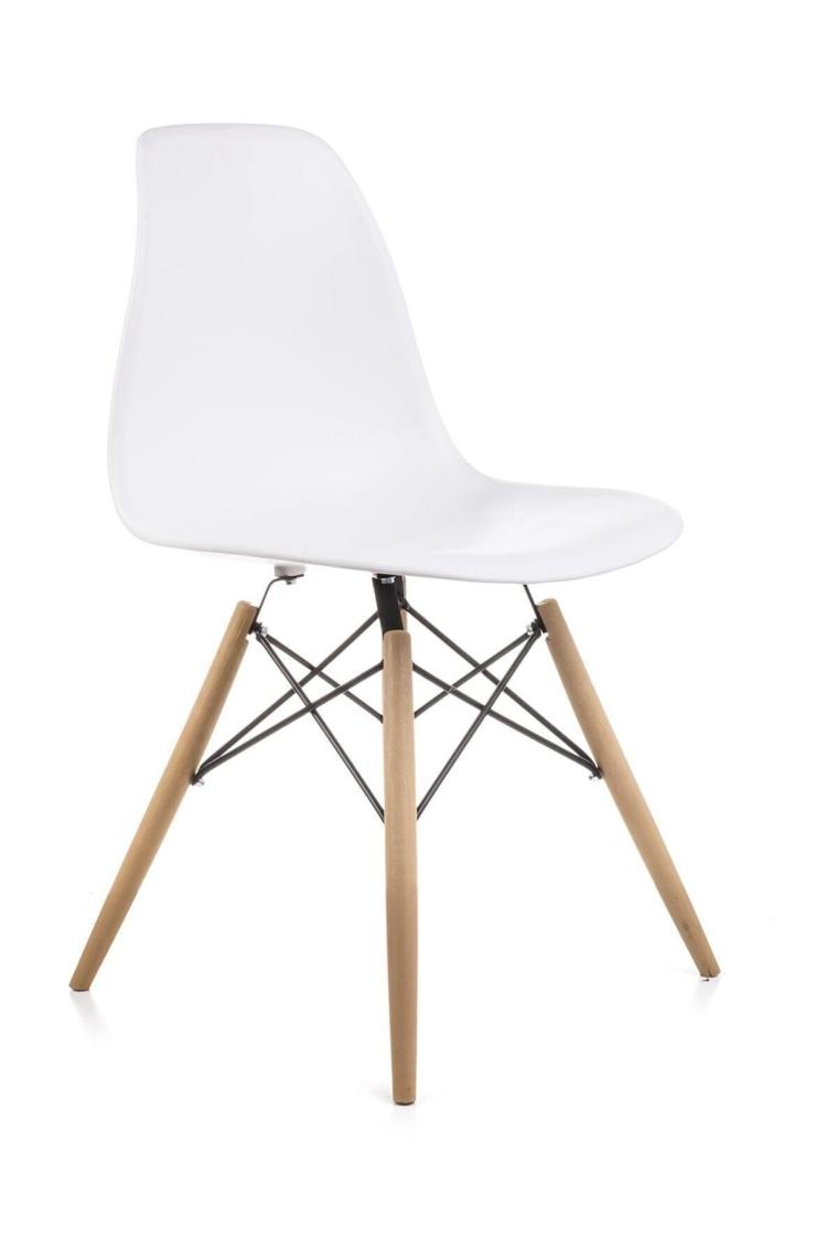 Beyaz Eames Sandalye - 2 Adet - Cafe Balkon Mutfak Sandalyesi