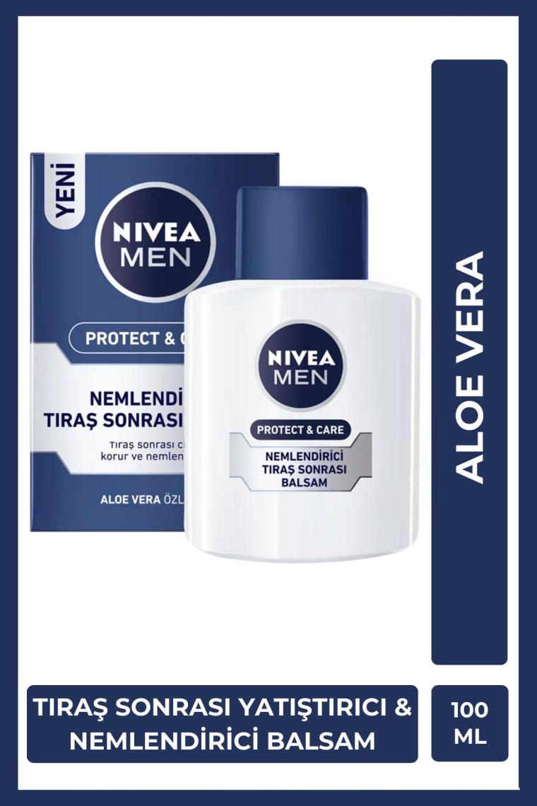 MEN Erkek Tıraş Sonrası Balsam Protect&Care 100ml, Tahriş Önleyici, Rahatlatıcı, Koruyucu, Onarıcı