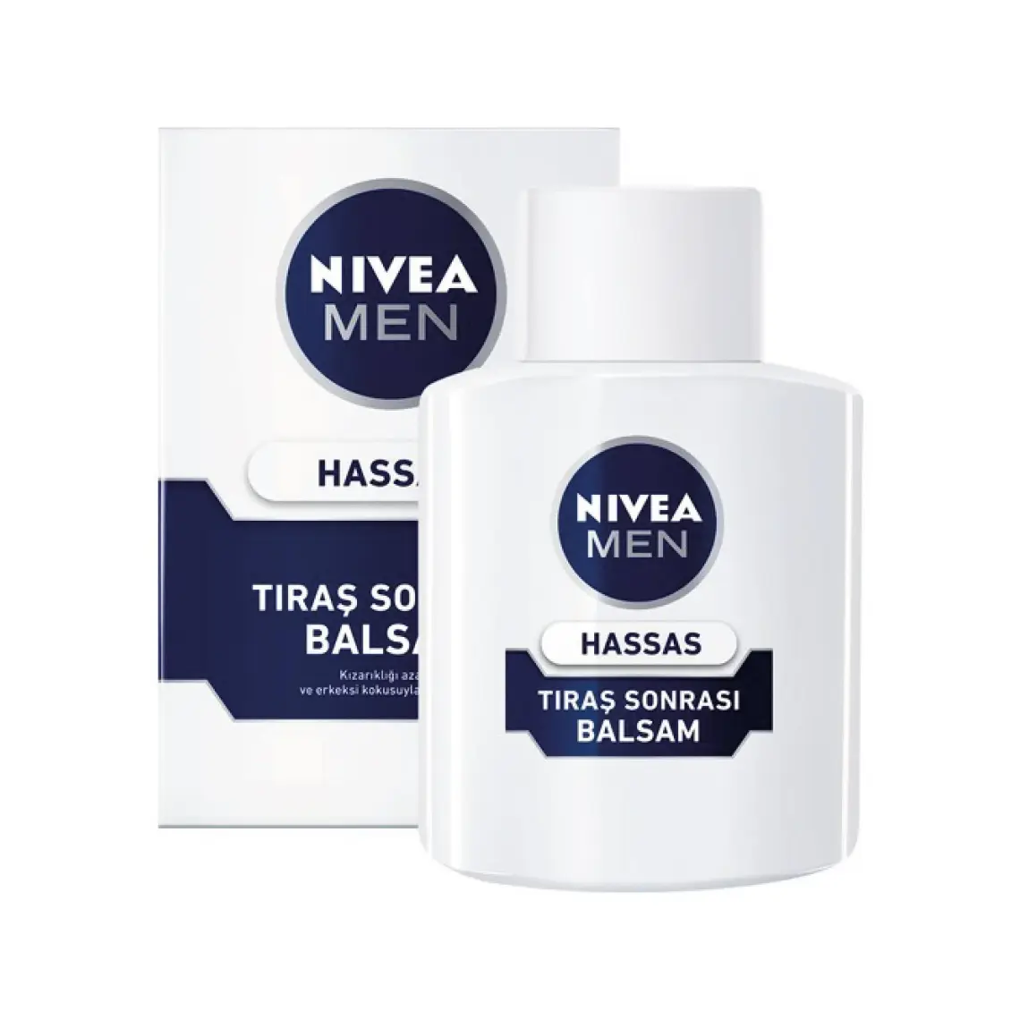 Nivea Men Hassas Ciltler İçin Hoş Kokulu Tıraş Sonrası Balsam - 100 ml, Alkolsüz, Papatya ve Hamamelis Özleriyle Zenginleştirilmiş