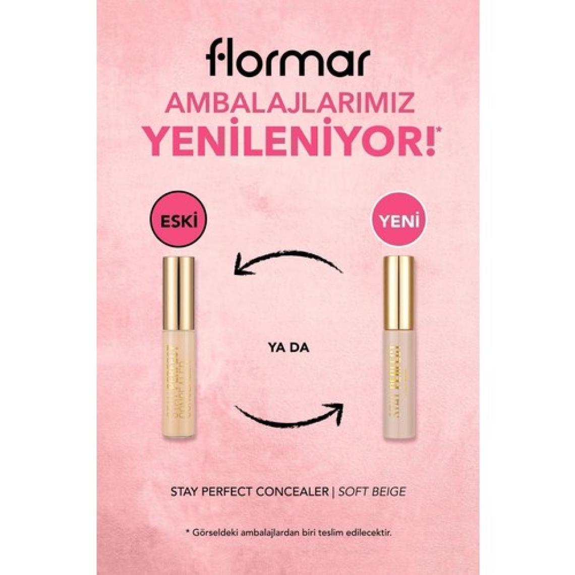 Stay Perfect Yüksek Pigmentli & Yarı Mat Bitişli Likit Kapatıcı (003 Soft Beige) 8682536085489