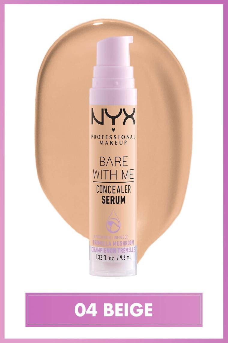 Nyx Professional Makeup Bare With Me Kapatıcı Serum 04 Beige