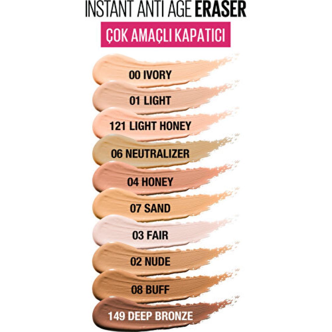 Maybelline New York Instant Anti Age Eraser Kapatıcı 04 Honey