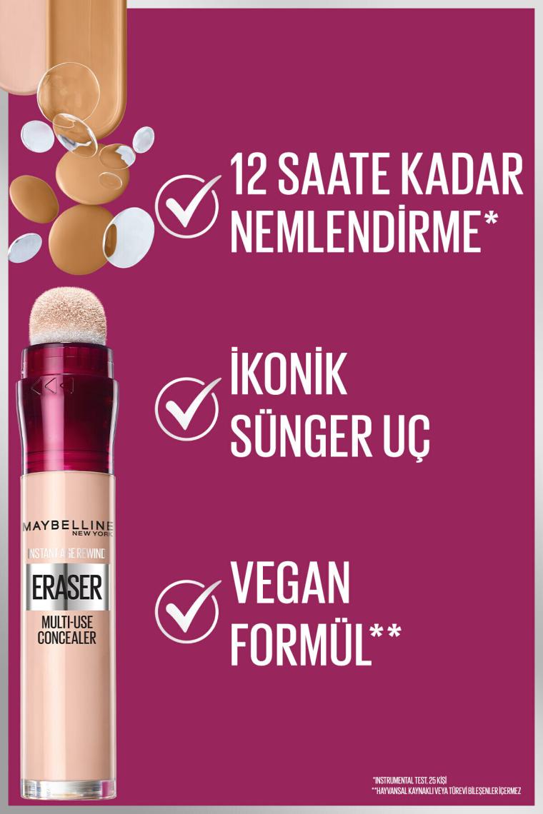 Maybelline New York Instant Anti Age Eraser Kapatıcı 00 Ivory