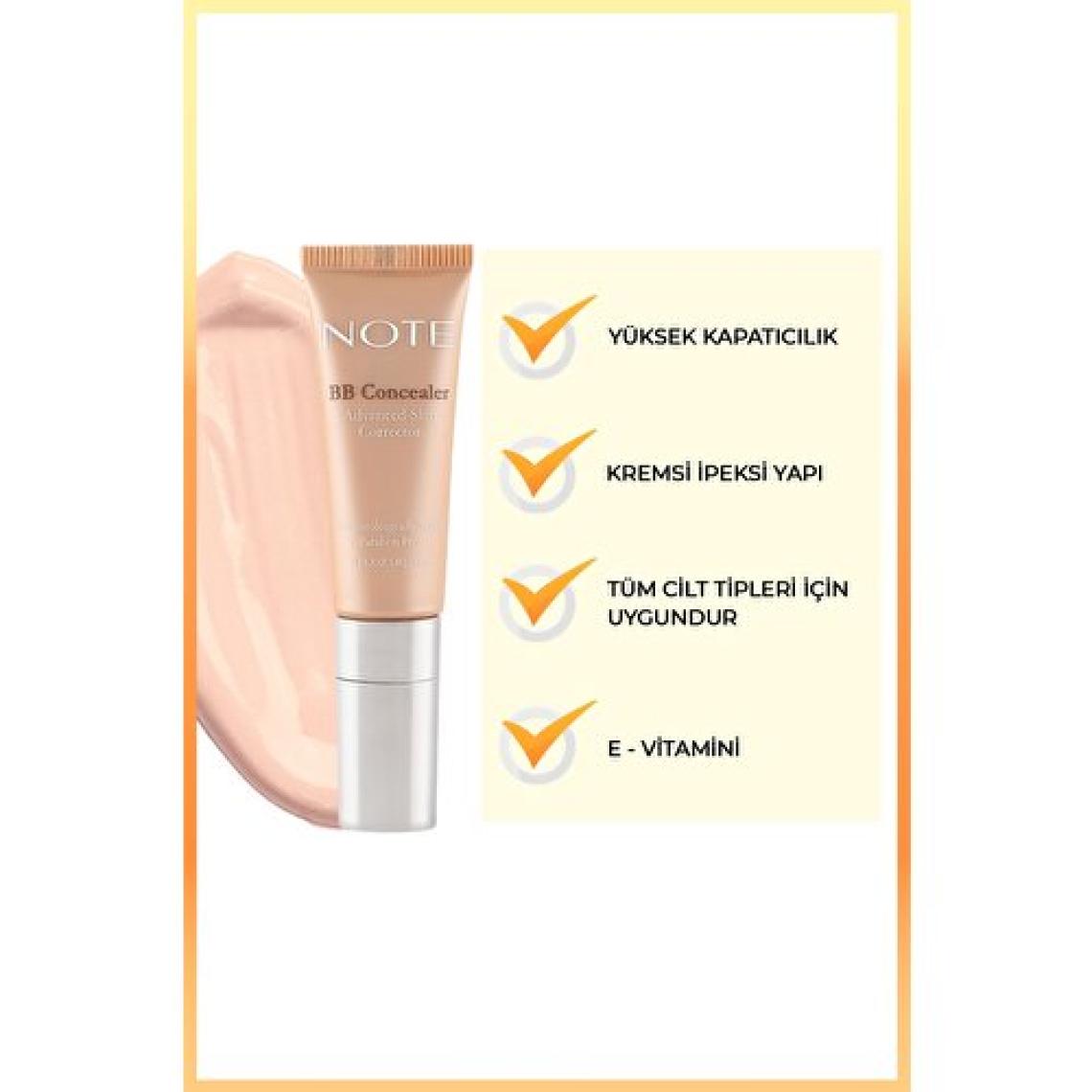 Note BB Concealer SPF 15 Göz Altı Kapatıcısı 03