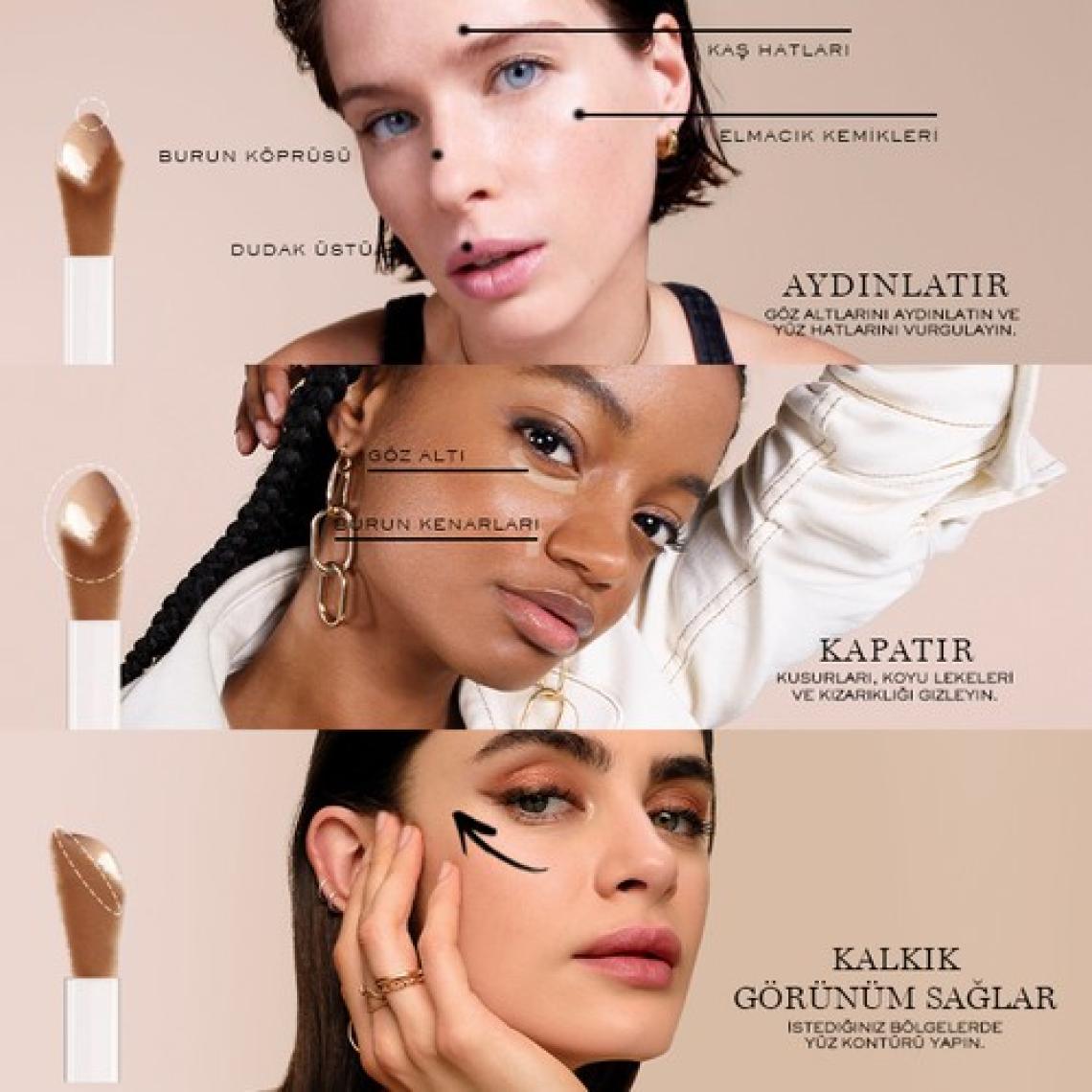 Lancome  Teint Idole Ultra Wear Care & Glow Serum Concelear Kapatıcı 400w
