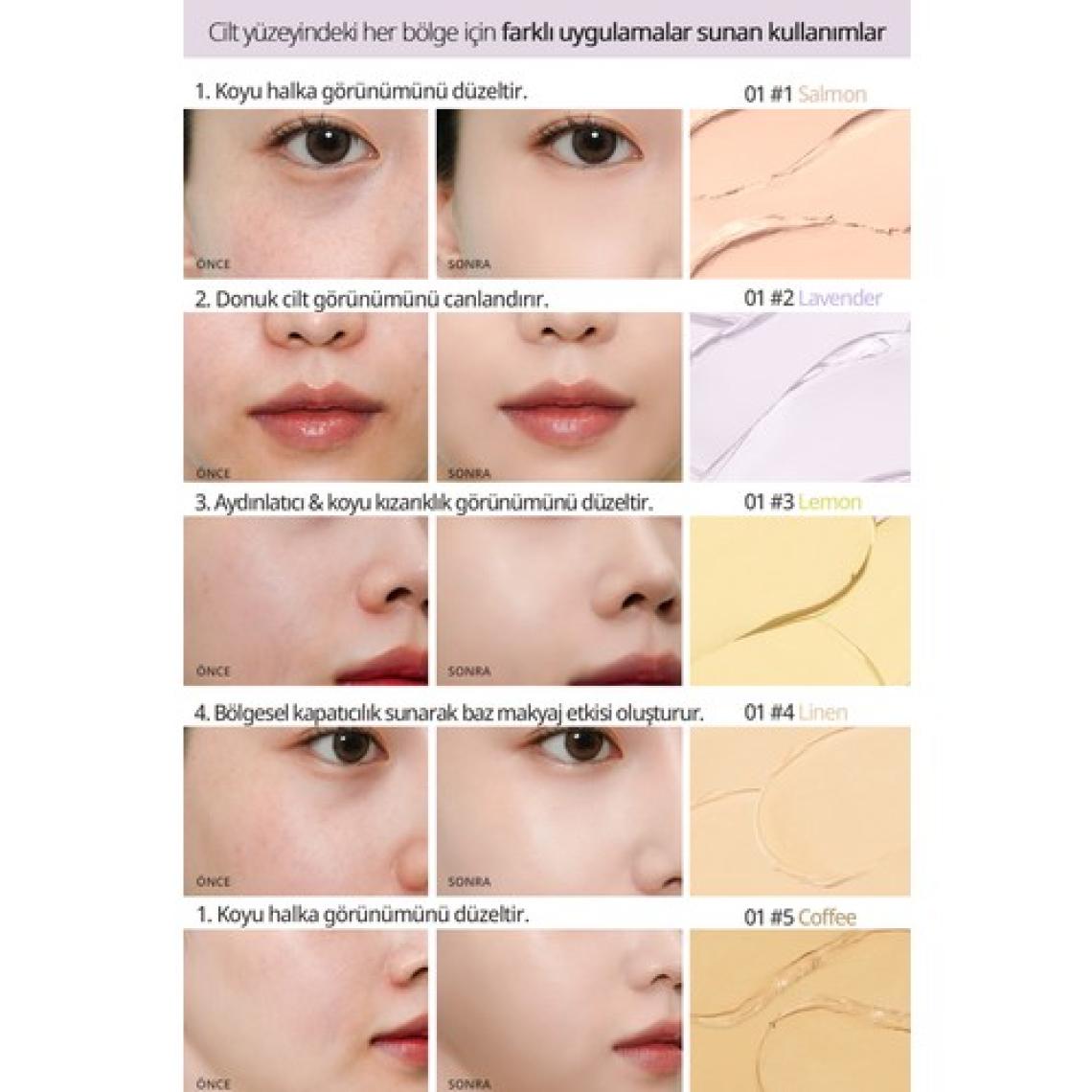 Clio Kremsi Dokuya Sahip Concealer Paleti CLIO Kill Cover Founwear Conceal Palette (Pure Joy)
