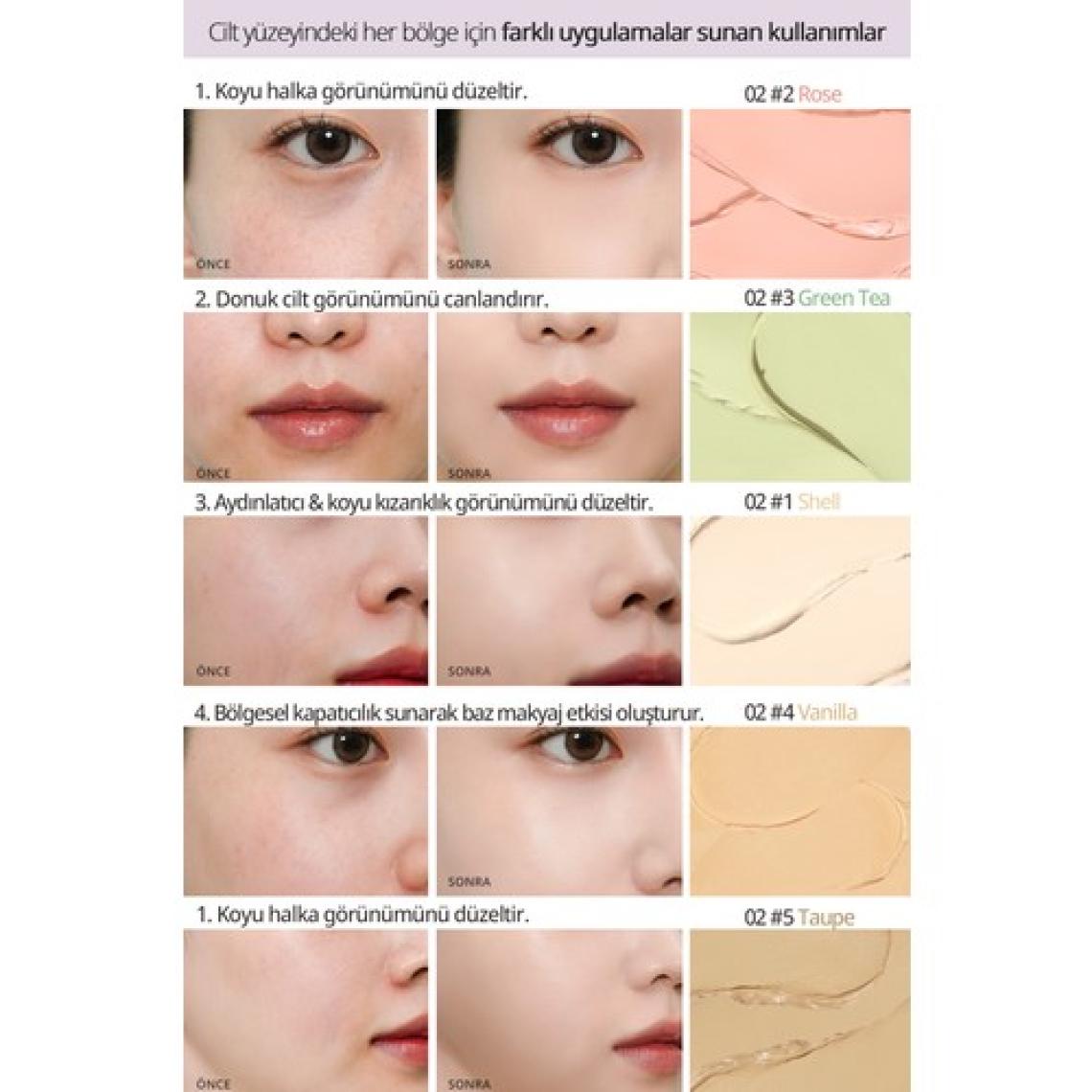 Clio Kremsi Dokuya Sahip Concealer Paleti CLIO Kill Cover Founwear Conceal Palette (Delight)