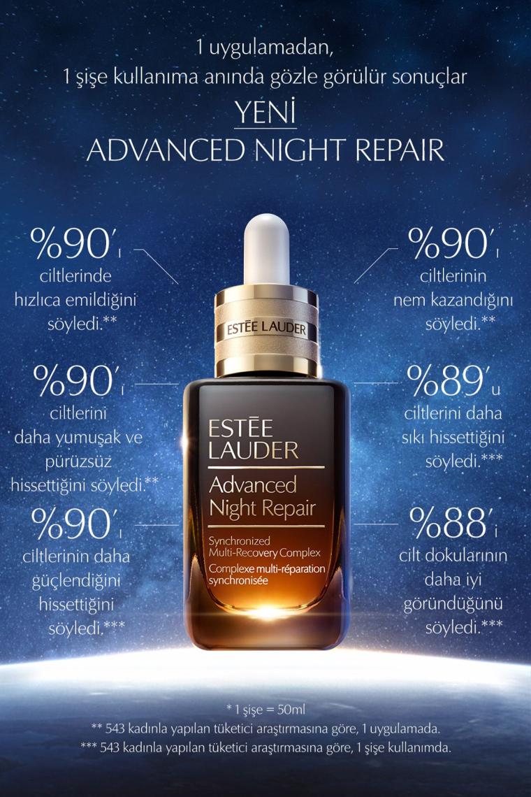 Yaşlanma Karşıtı Cilt Serumu - Advanced Night Repair Onarıcı Gece Serumu - 115 ml