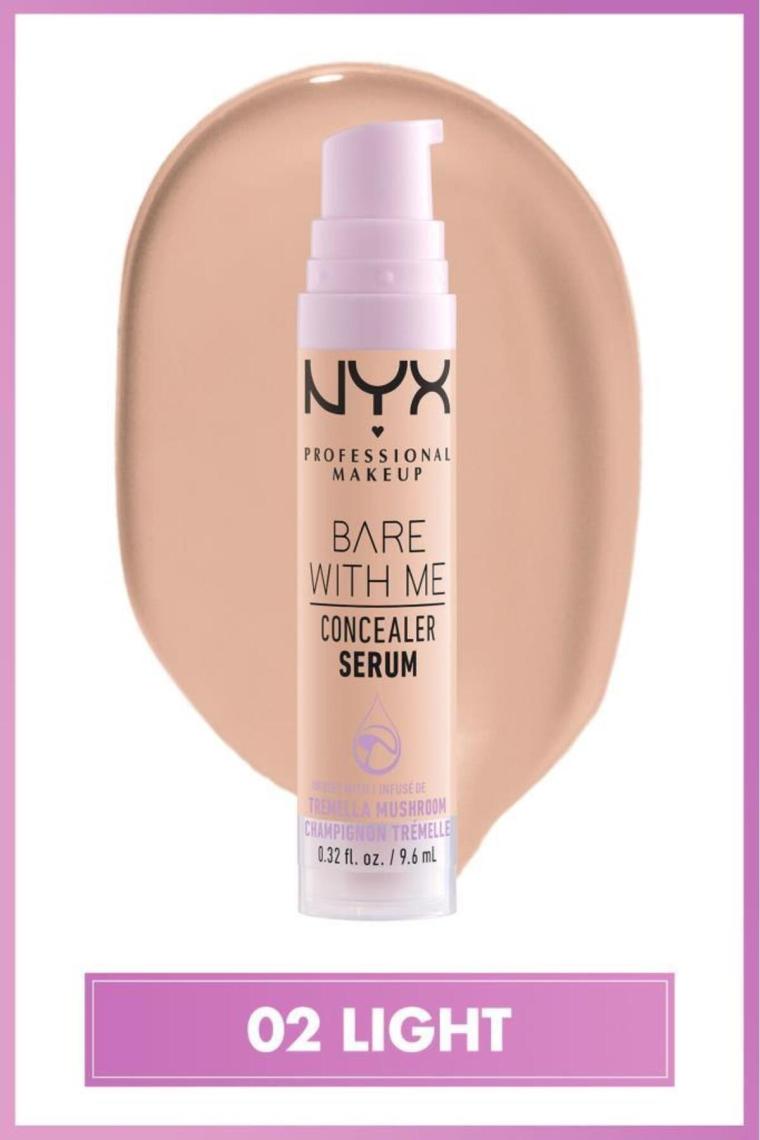 NYX Professional Makeup Bare With Me Kapatıcı Serum 02 Light