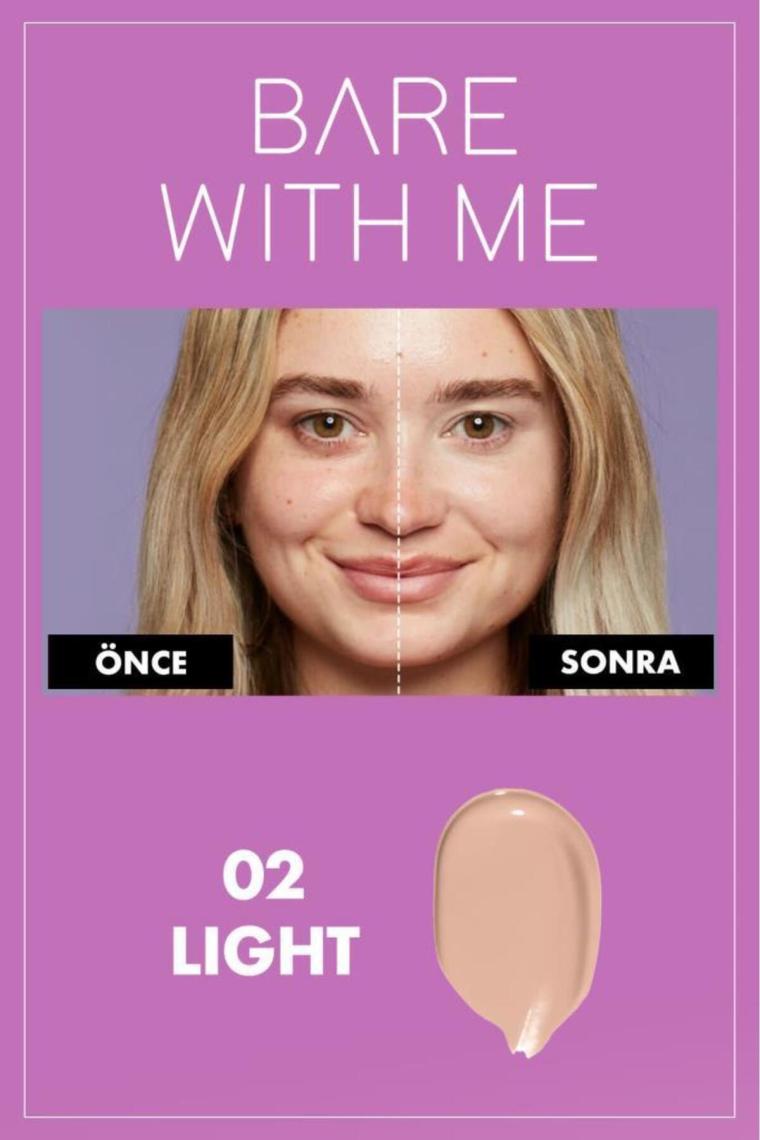 NYX Professional Makeup Bare With Me Kapatıcı Serum 02 Light