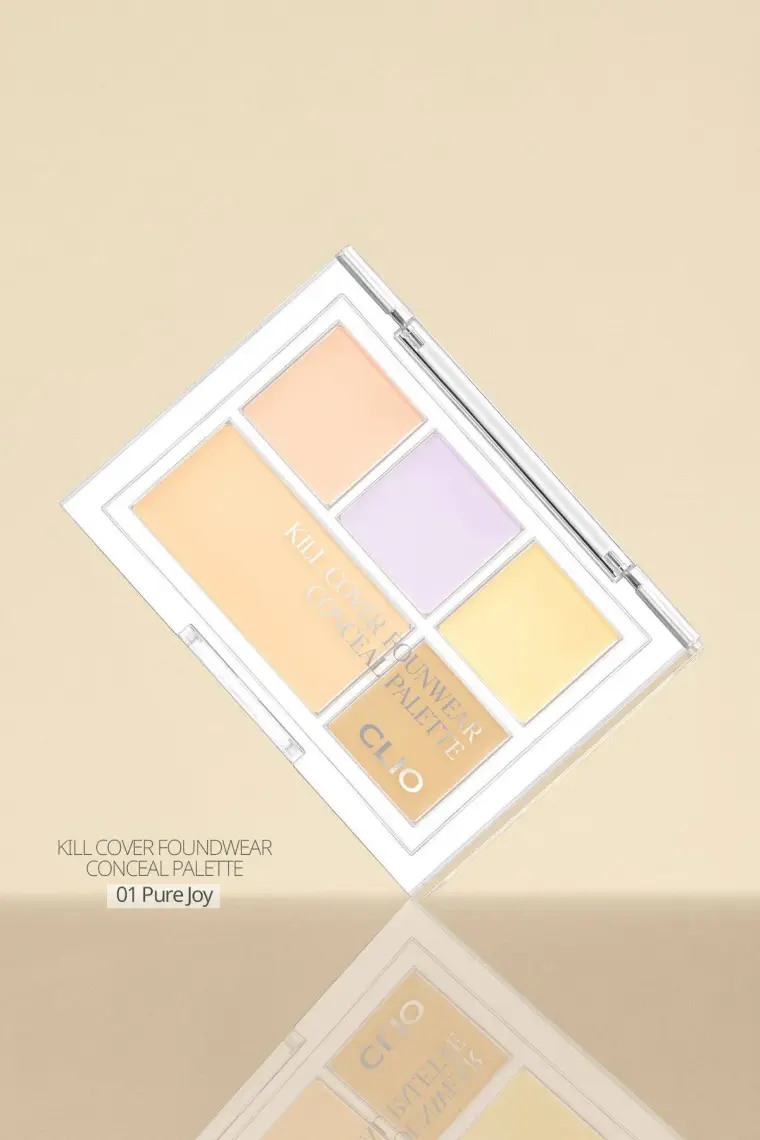 Clio Kremsi Dokuya Sahip Concealer Paleti CLIO Kill Cover Founwear Conceal Palette (Pure Joy)