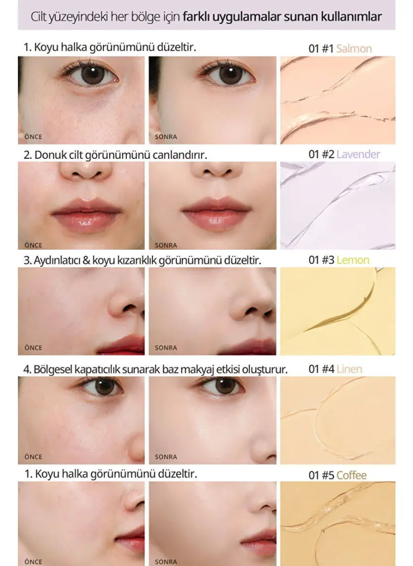 Clio Kremsi Dokuya Sahip Concealer Paleti CLIO Kill Cover Founwear Conceal Palette (Pure Joy)
