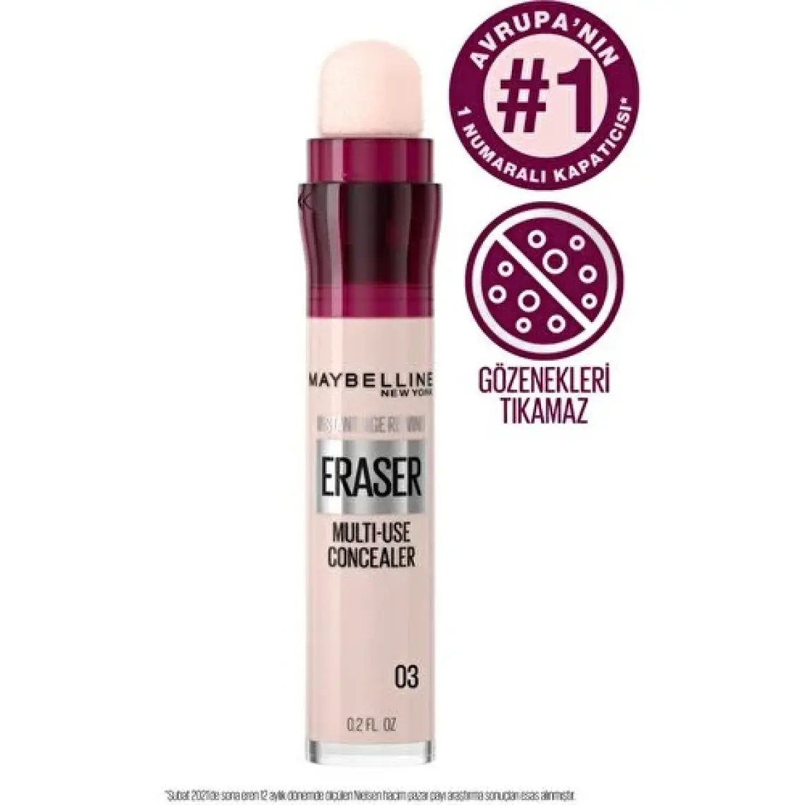 Maybelline New York Instant Anti Age Eraser Kapatıcı 03 Fair