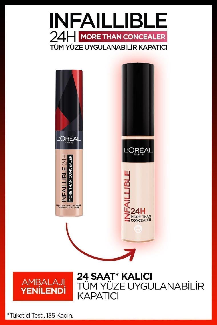 Infaillible Tüm Yüze Uygulanabilir Kapatıcı 322 Ivory Concealer