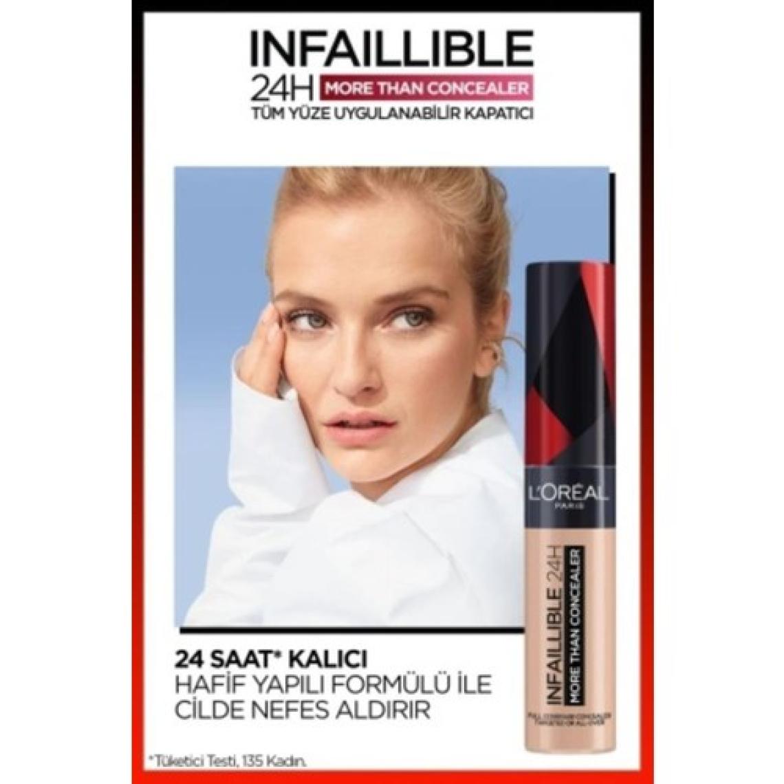 Loreal Paris Infaillible More Than Concealer 326 Vanilla Tüm Yüze Uygulanabilir Kapatıcı
