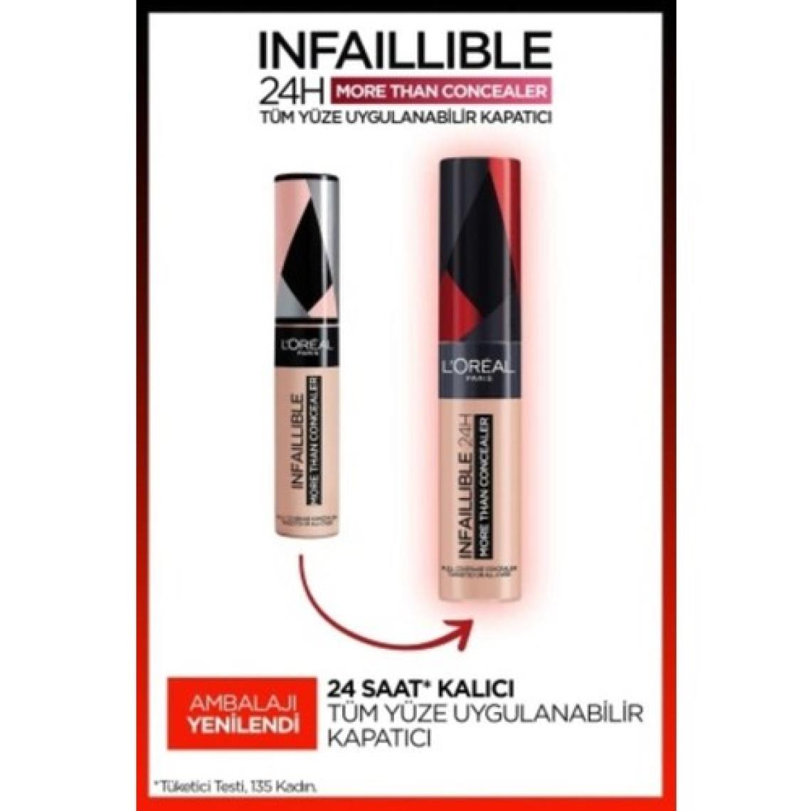 Loreal Paris Infaillible More Than Concealer 326 Vanilla Tüm Yüze Uygulanabilir Kapatıcı