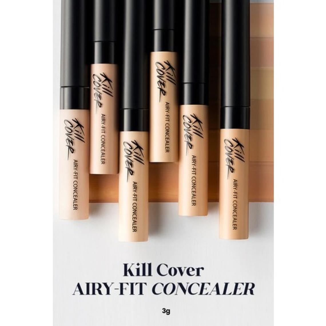 Clio Hafif Formüllü, Uzun Süre Kalıcı Kapatıcı CLIO Kill Cover Airy-Fit Concealer (2 Lingerie)