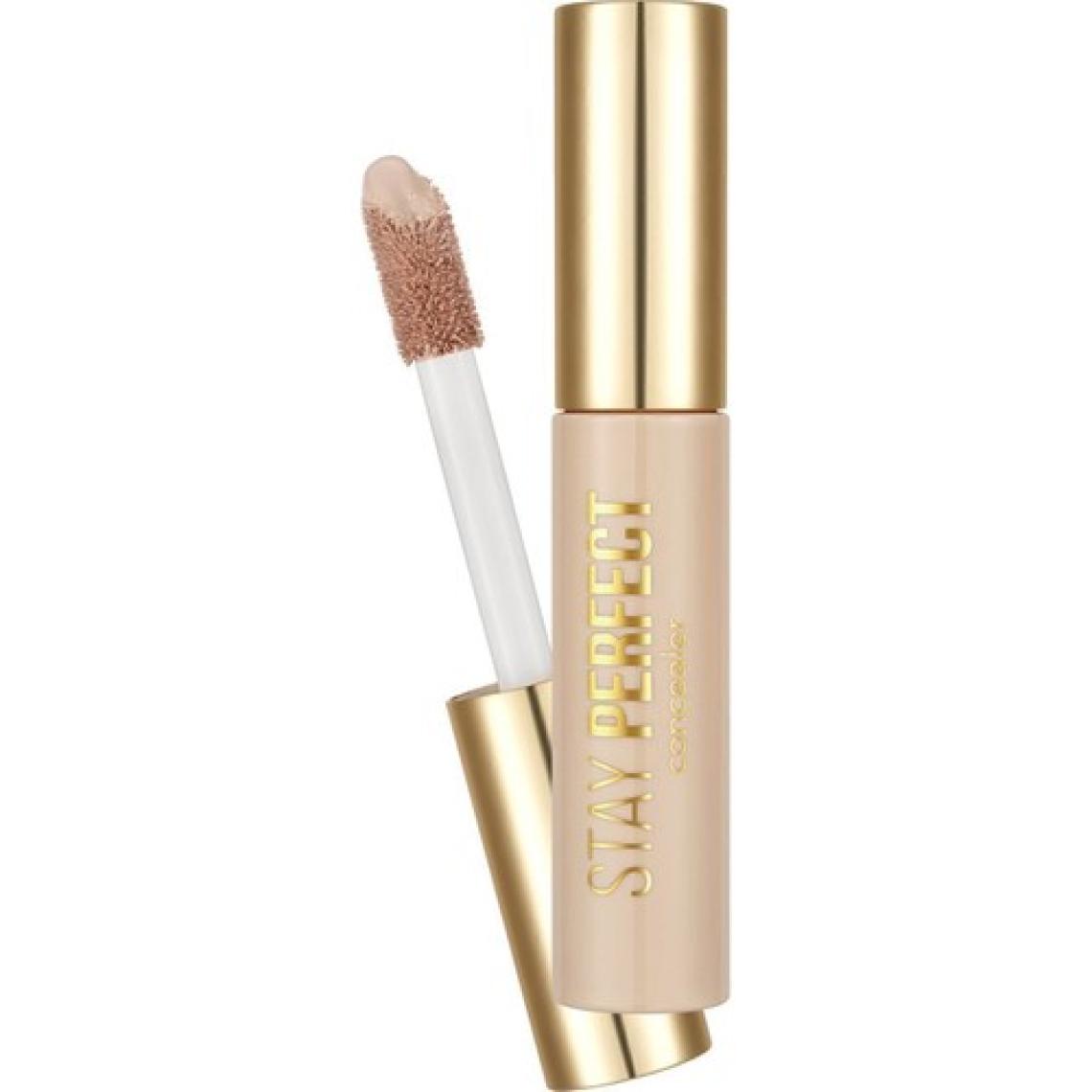 Stay Perfect Yüksek Pigmentli & Yarı Mat Bitişli Likit Kapatıcı (007 Light Beige) 8682536085564