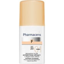 Yumuşak Sıvı Fondöten Spf 20 Yoğun Kapatıcı 01 Ivory 30 ml