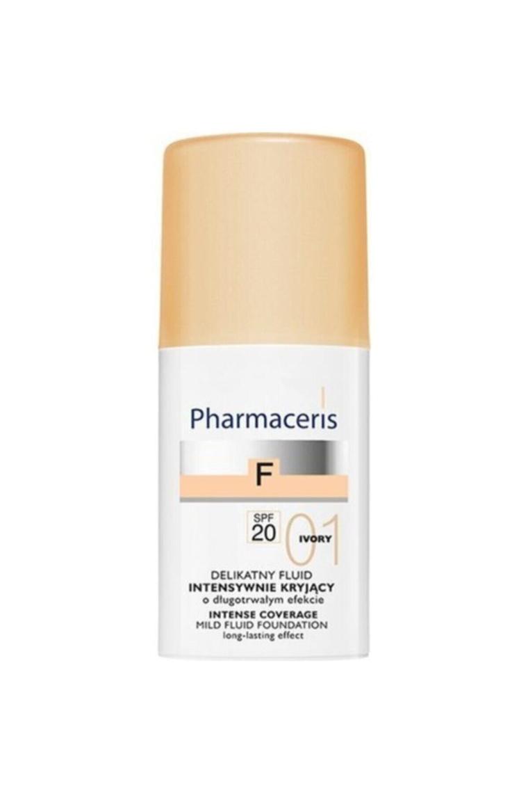 Yumuşak Sıvı Fondöten Spf 20 Yoğun Kapatıcı 01 Ivory 30 ml