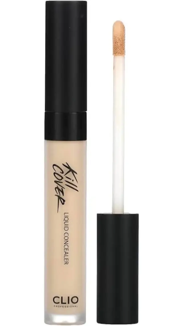 Clio Uzun Süre Kalıcı, Pürüzsüz Dokuya Sahip Concealer CLIO Kill Cover Liquid Concealer (03 Linen)