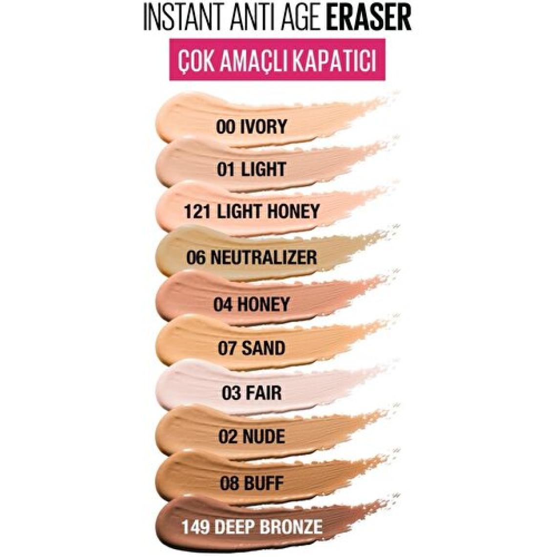 Maybelline New York Instant Anti Age Eraser Kapatıcı 07 Sand