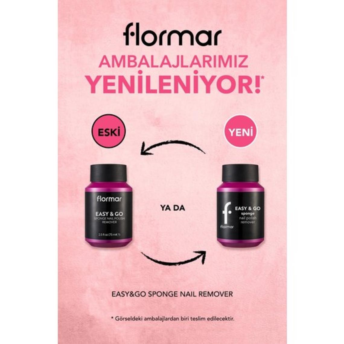 Flormar Easy & Go Kendinden Süngerli Pratik Oje Temizleyici (000) 8682536034289