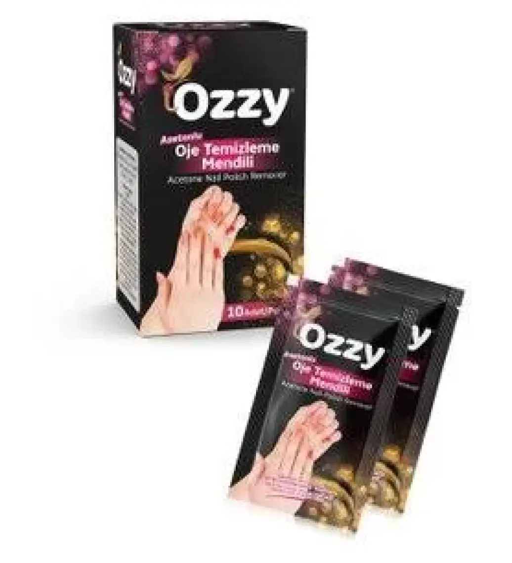 Lozzy Asetonlu Oje Temizleme Mendili 10 Adet