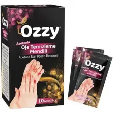 Lozzy Asetonlu Oje Temizleme Mendili 10 Adet