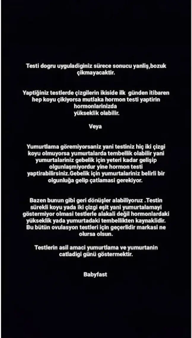 Babyfast 30 Adet Ovulasyon 2 Adet Gebelik Test Hijyenik Strip Test