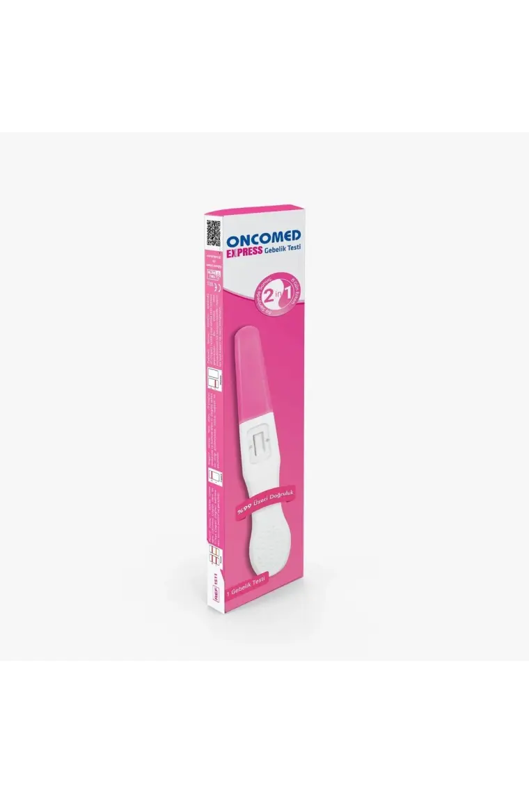Oncomed Express Gebelik Testi 6 Gün Erken - 30SANIYEDE Sonuç