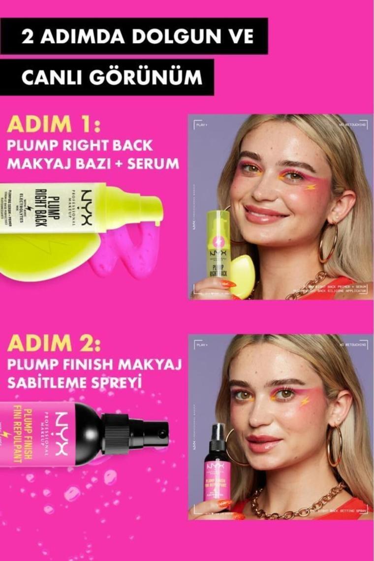 Plump Finish Makyaj Sabitleme Spreyi
