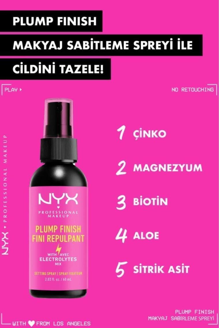 Plump Finish Makyaj Sabitleme Spreyi