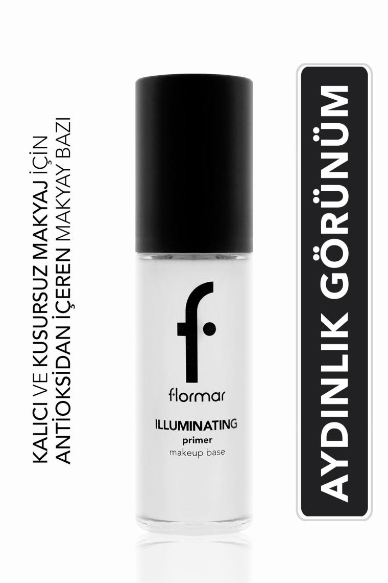 Antioksidan İçeren Aydınlatıcı Makyaj Bazı - Illuminating Primer Make-Up Base - 001 - 8690604164660