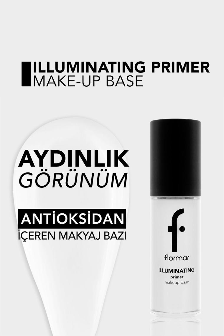 Antioksidan İçeren Aydınlatıcı Makyaj Bazı - Illuminating Primer Make-Up Base - 001 - 8690604164660