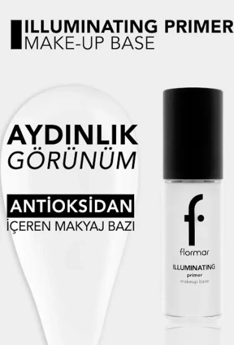 Illuminating Primer Aydınlık Görünüm Veren Kremsi Makyaj Bazı (001 White-Classic) 8690604164660