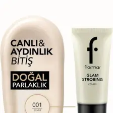 Glam Strobing Işıltılı Görünüm Veren Kremsi Dokulu Makyaj Bazı (001 Silver) 8690604645909