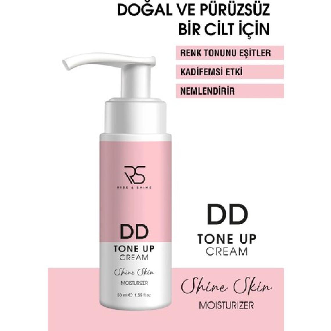 Rise And Shine Ton Eşitleyici DD Krem 50 ml – Cilt Tonunu Dengeleyen, Nemlendiren ve Doğal Görünüm Sağlayan Formül