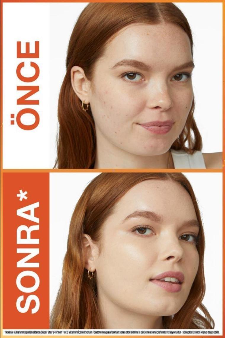 Maybelline New York Super Stay Skin Tint C Vitaminli Fondöten 03