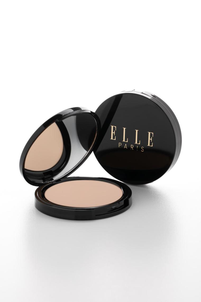 Elle Microfine Pressed Powder -Mineral Pudra -Porcelain Finish 12g -Neutral Ivory-312