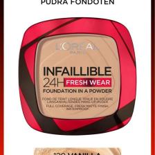 Loreal Paris Infaillible 24H Fresh Wear Fondation in a Powder Pudra Fondöten 120 Vanilla