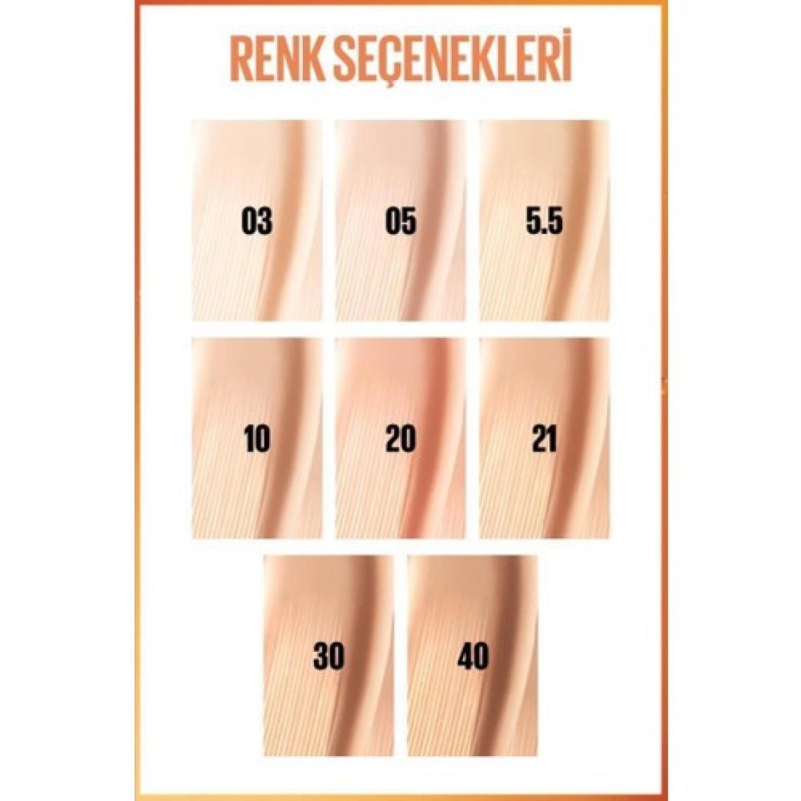 Maybelline New York Super Stay Skin Tint C Vitaminli Fondöten 5.5