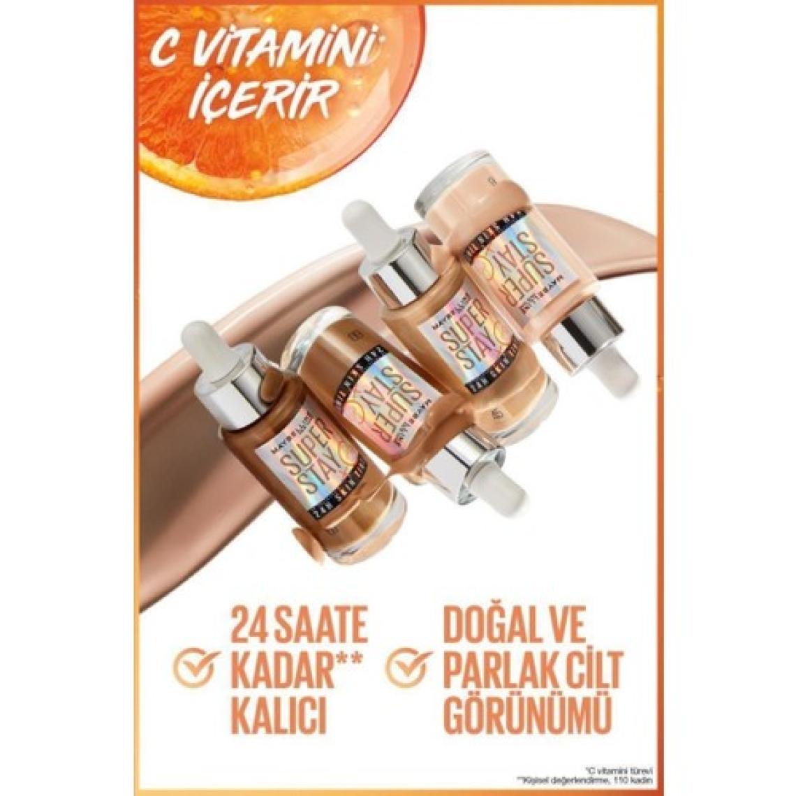 Maybelline New York Super Stay Skin Tint C Vitaminli Fondöten 10