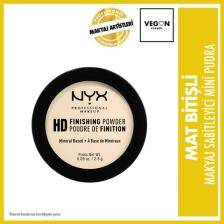 NYX Professional Makeup Mini Transparan Pudra - High Definition Finishing Powder Mini - Banana