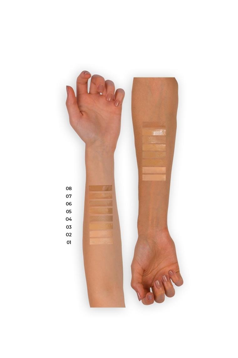 Note Detox & Protect Fondöten Spf 15 02 Natural Beige