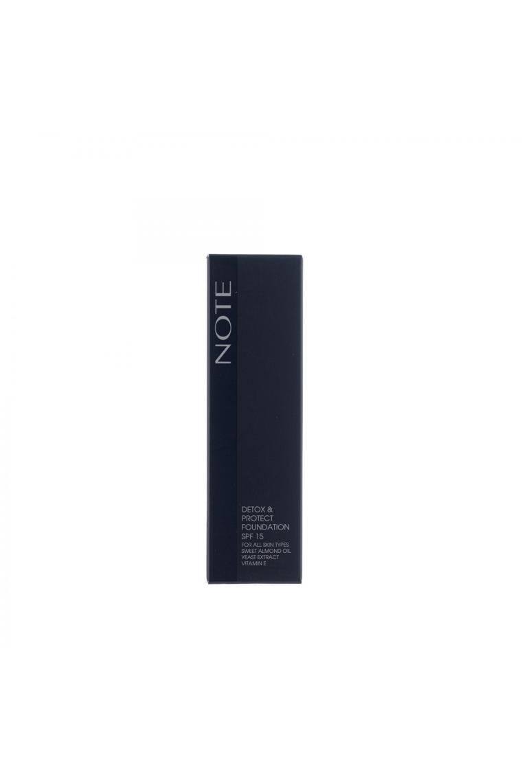 Note Detox & Protect Fondöten Spf 15 02 Natural Beige