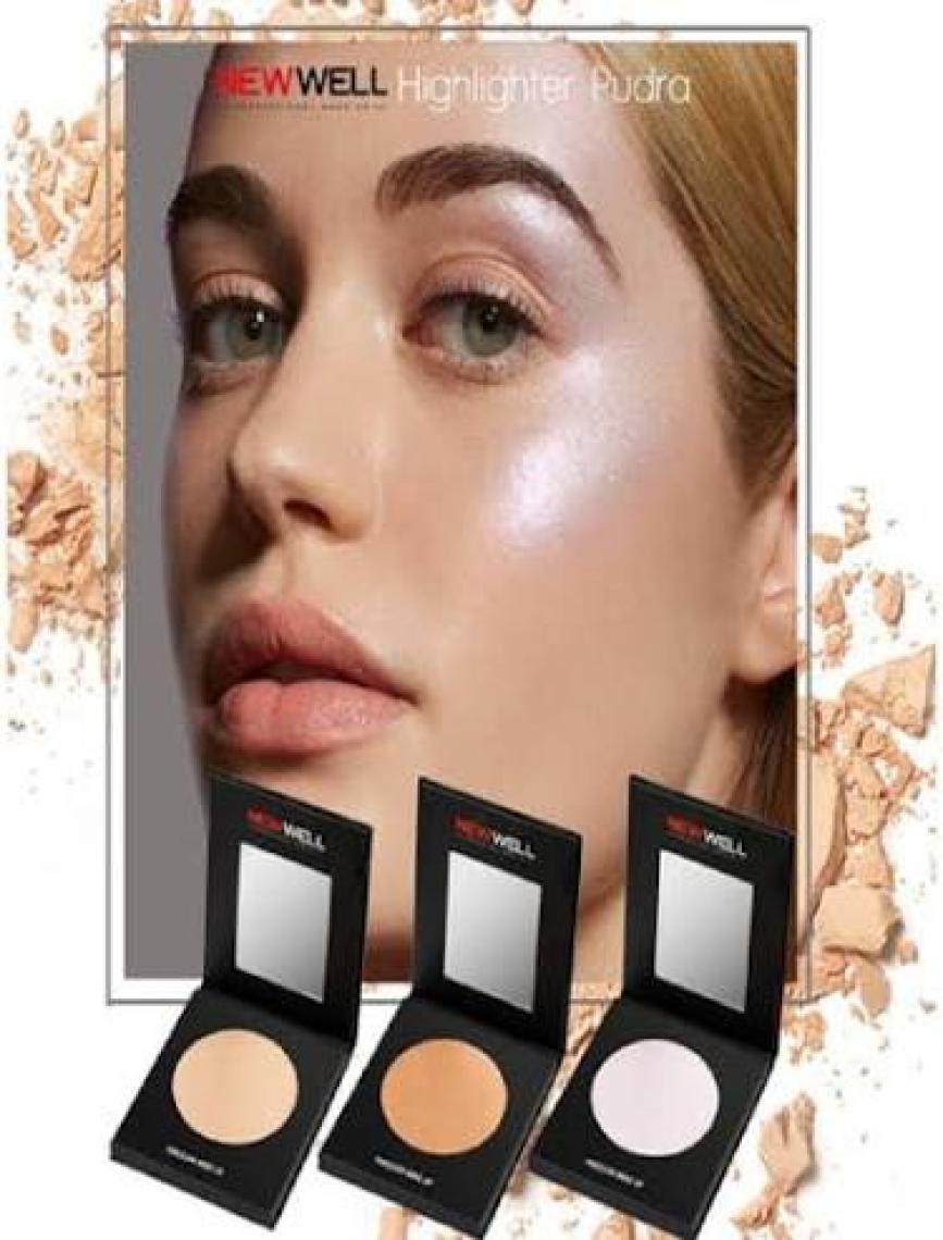 New Well Açık Bronse Highlighter Pudra