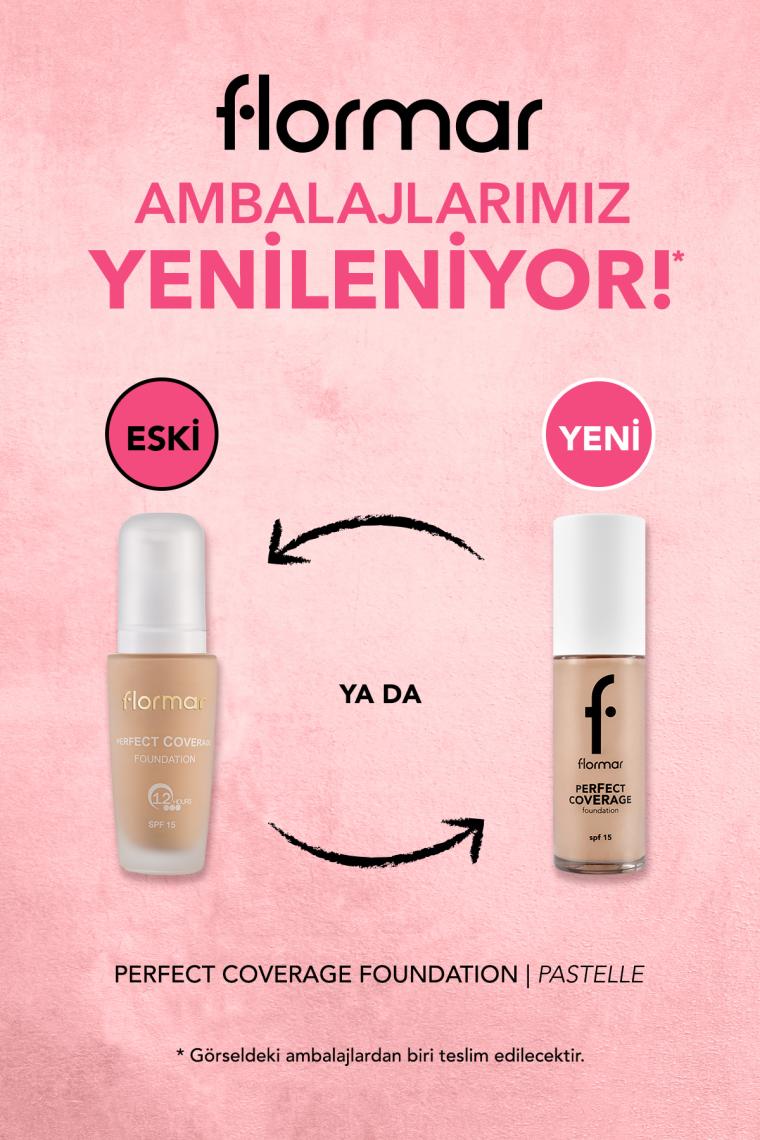 Flormar Fondöten Perfect Coverage 101 Pastelle