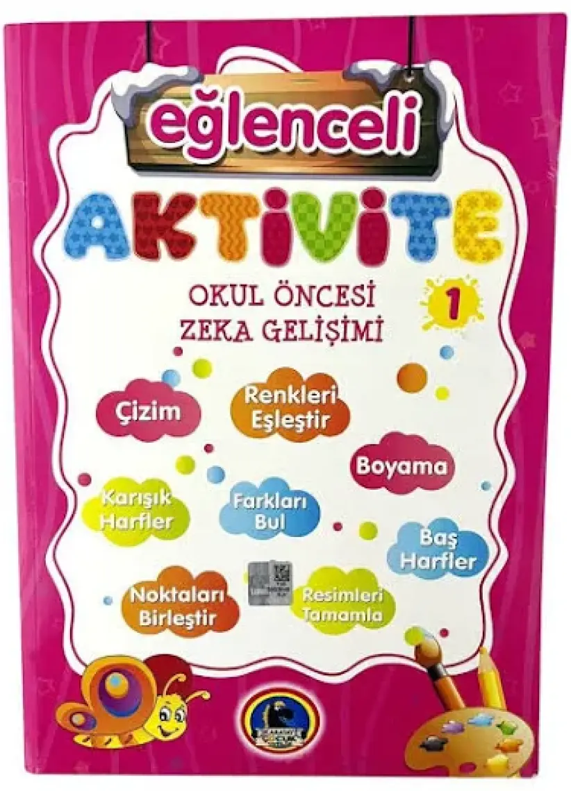 Eğlenceli Aktivite Kitabı 1 Okul Öncesi Zeka Gelişimi