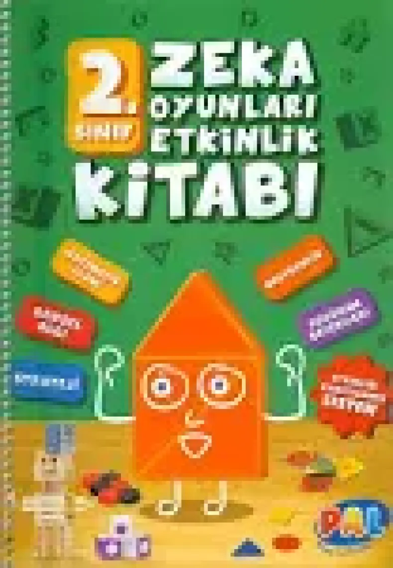 Pal 2. Sınıf Zeka Oyunları Etkinlik Kitabı
